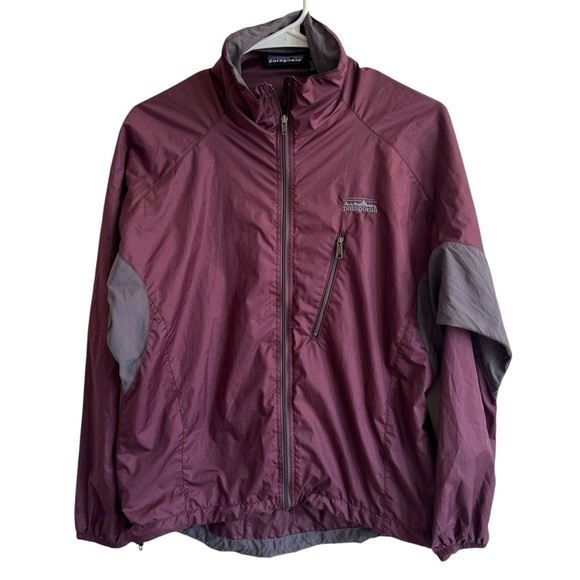 Patagonia Jackets & Blazers - Patagonia Velocity O2 Windbreaker, Plum, Size S